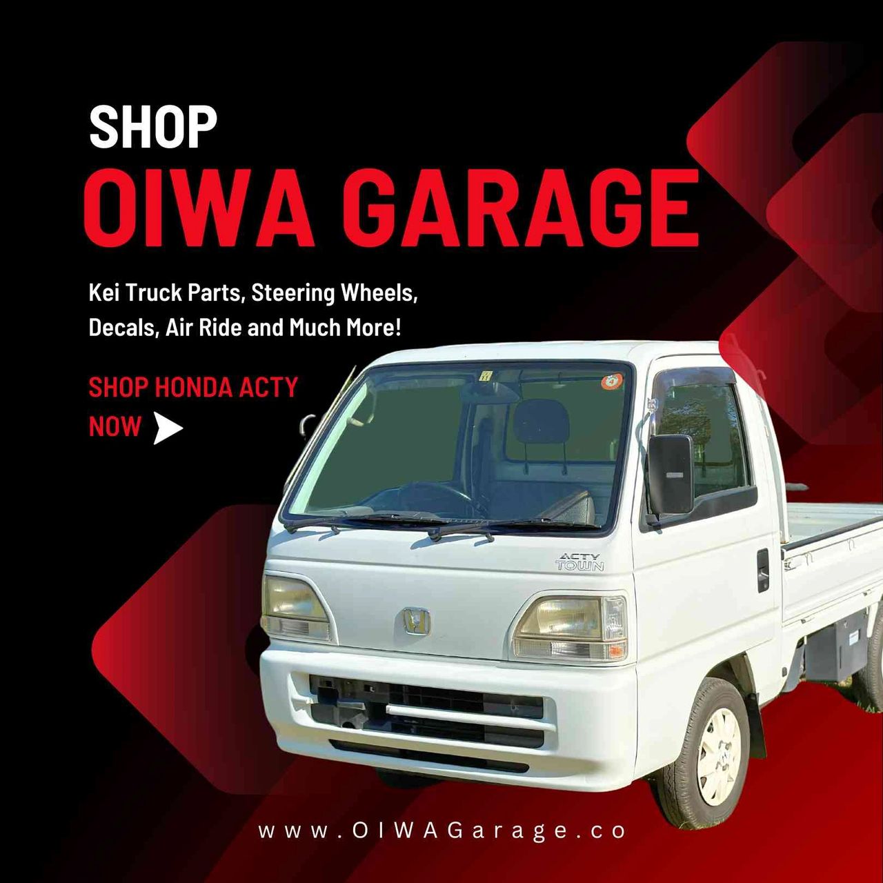 SHOP KEI TRUCK PARTS AND ACCESSORIES AT OIWAGARAGE.CO