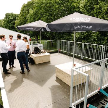 container conversion roof terrace