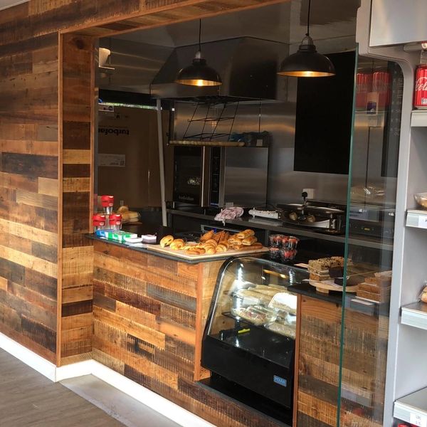 Coffee shop container conversion