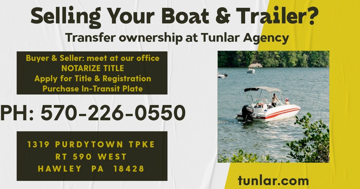 Selling Your Boat & Trailer
