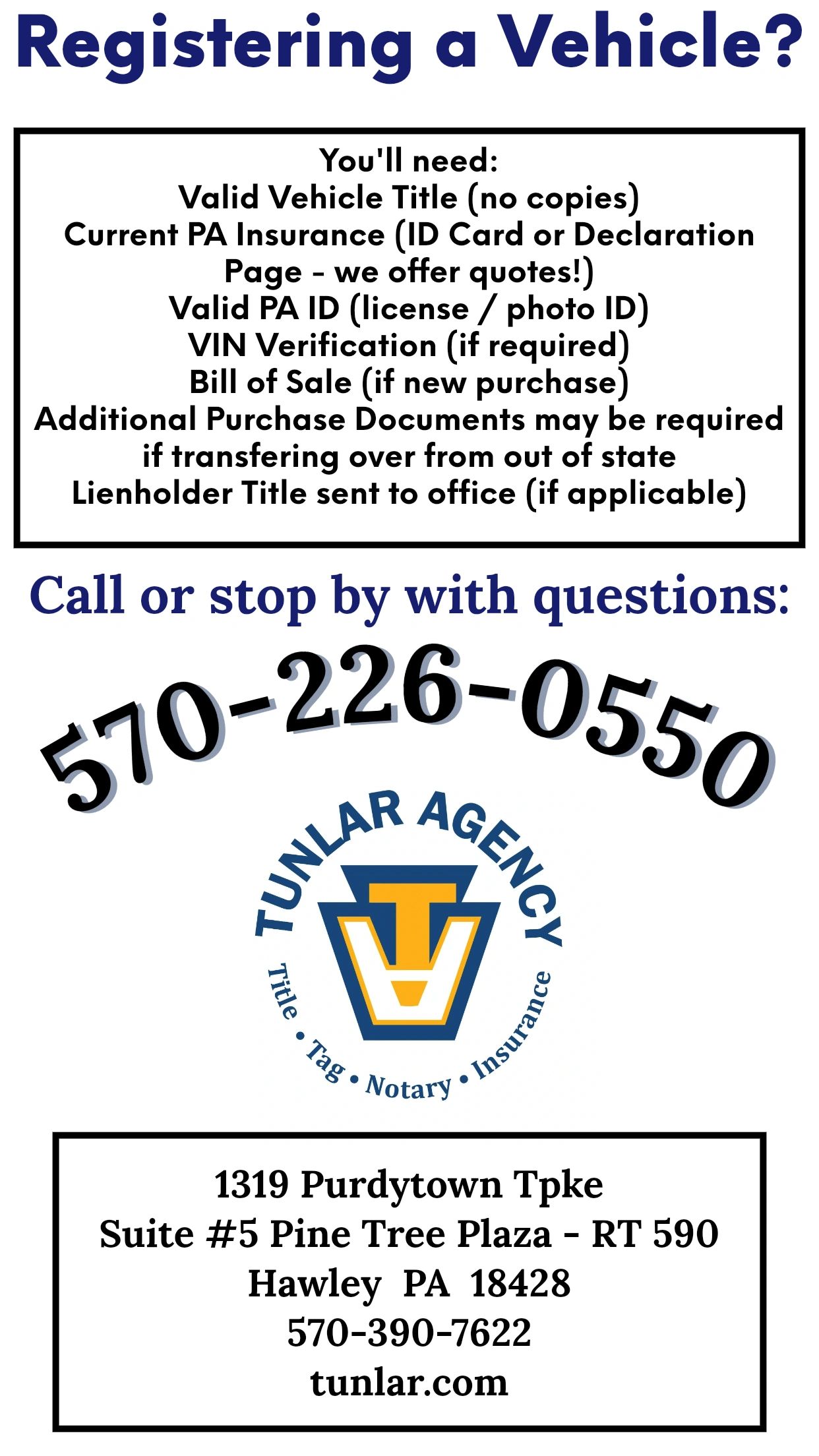 Register Your Vehicle