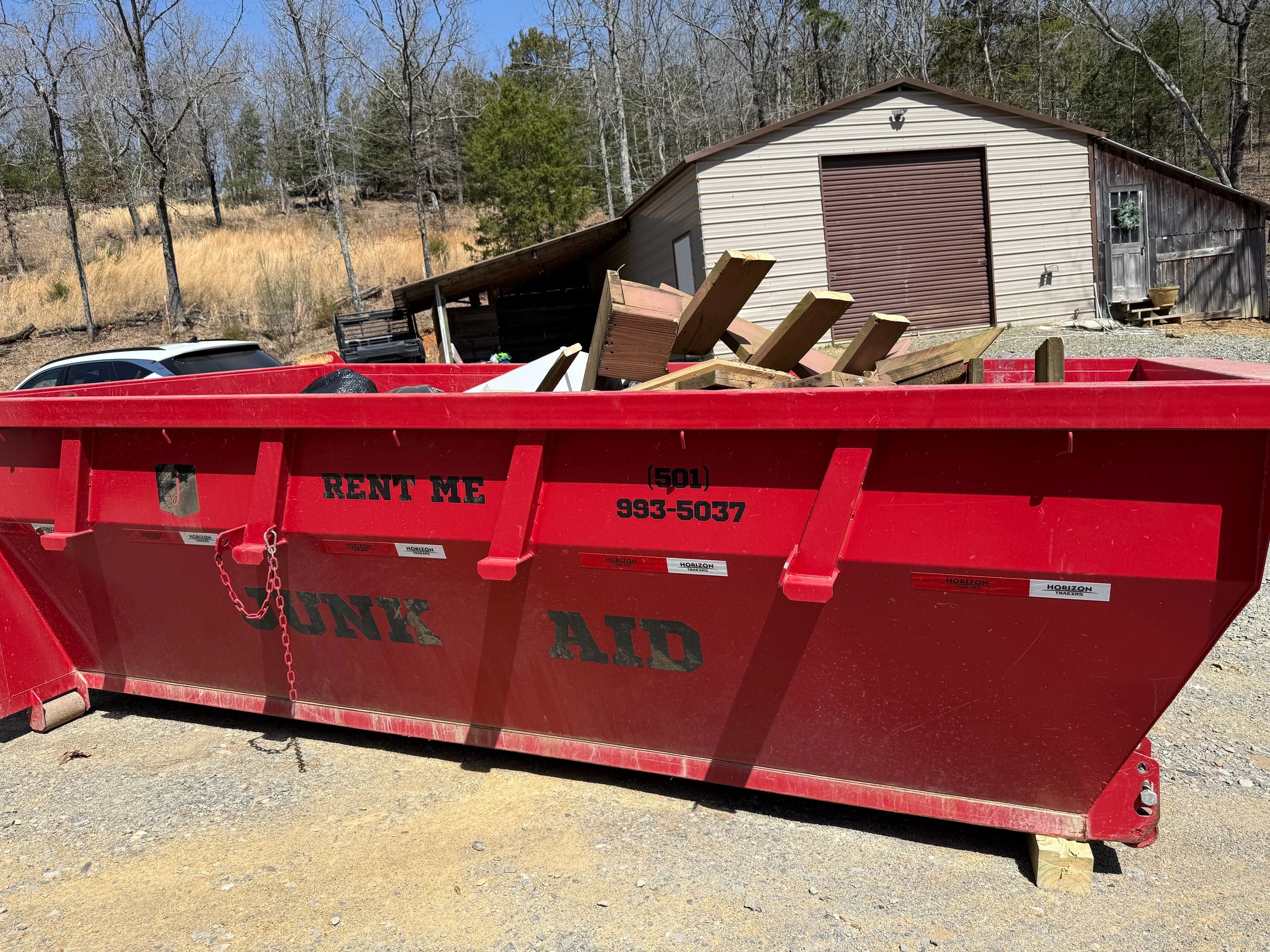 10 Yard Dumpster 