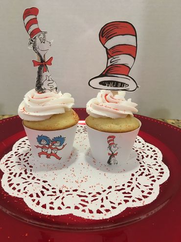 Custom Toppers and Cupcake Wrappers