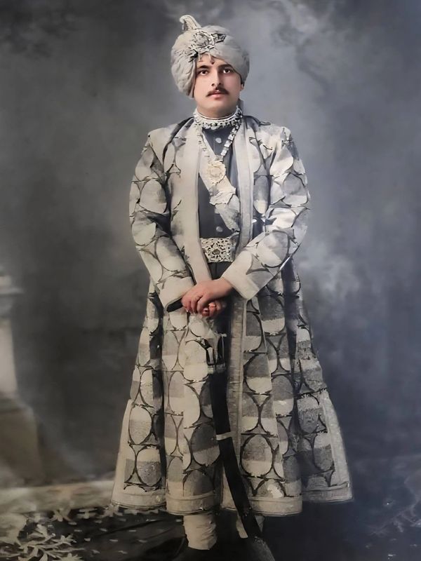 Raja SURINDER SINGH, Raja of Baghal 1922/1945, Born 1909  PADM LAKSHMI NIWAS THE PALACE ARKI
