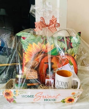 Raffle Basket for donations toward Holiday Gift Drive.