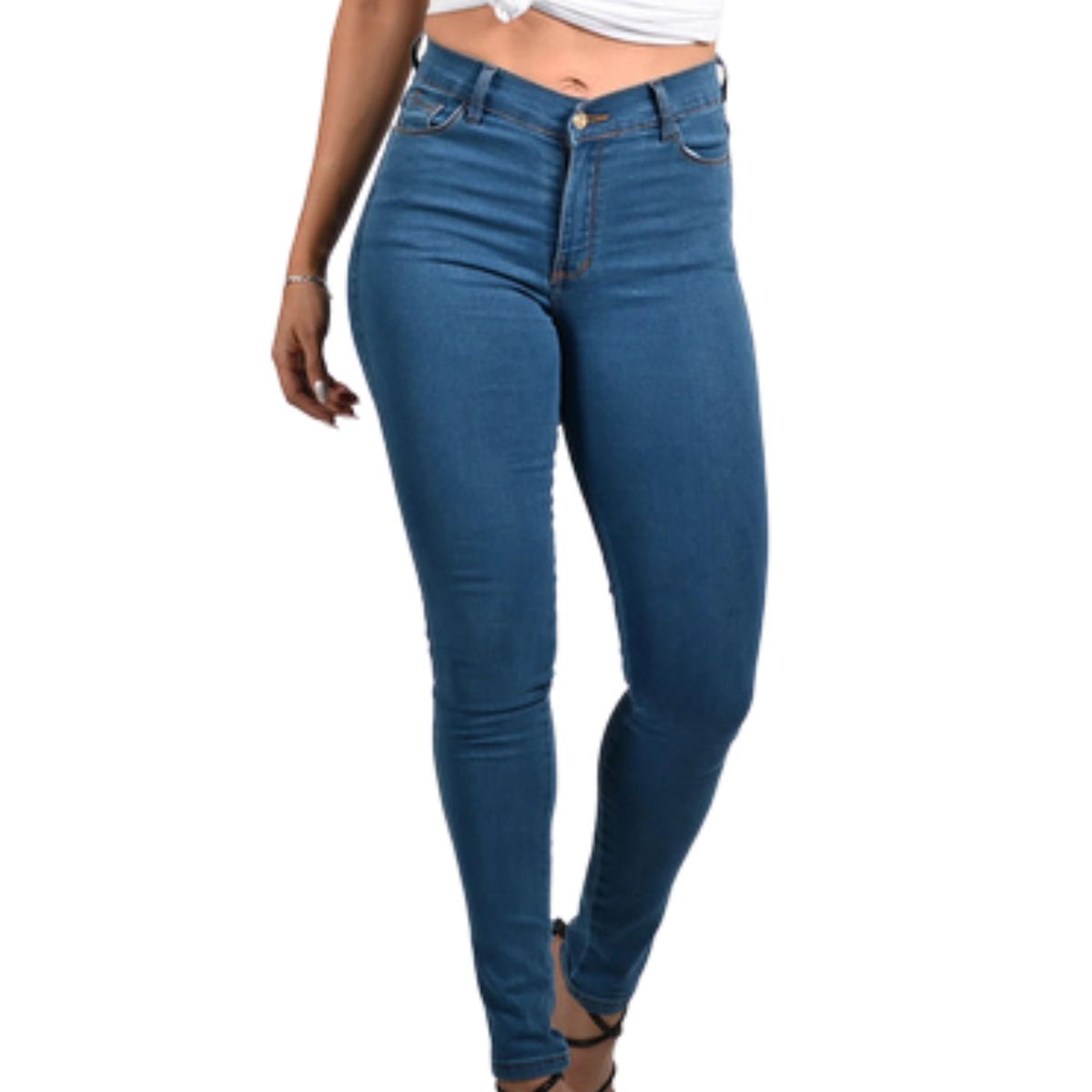 Jeans Clásicos CLR103 AZ a la cintura