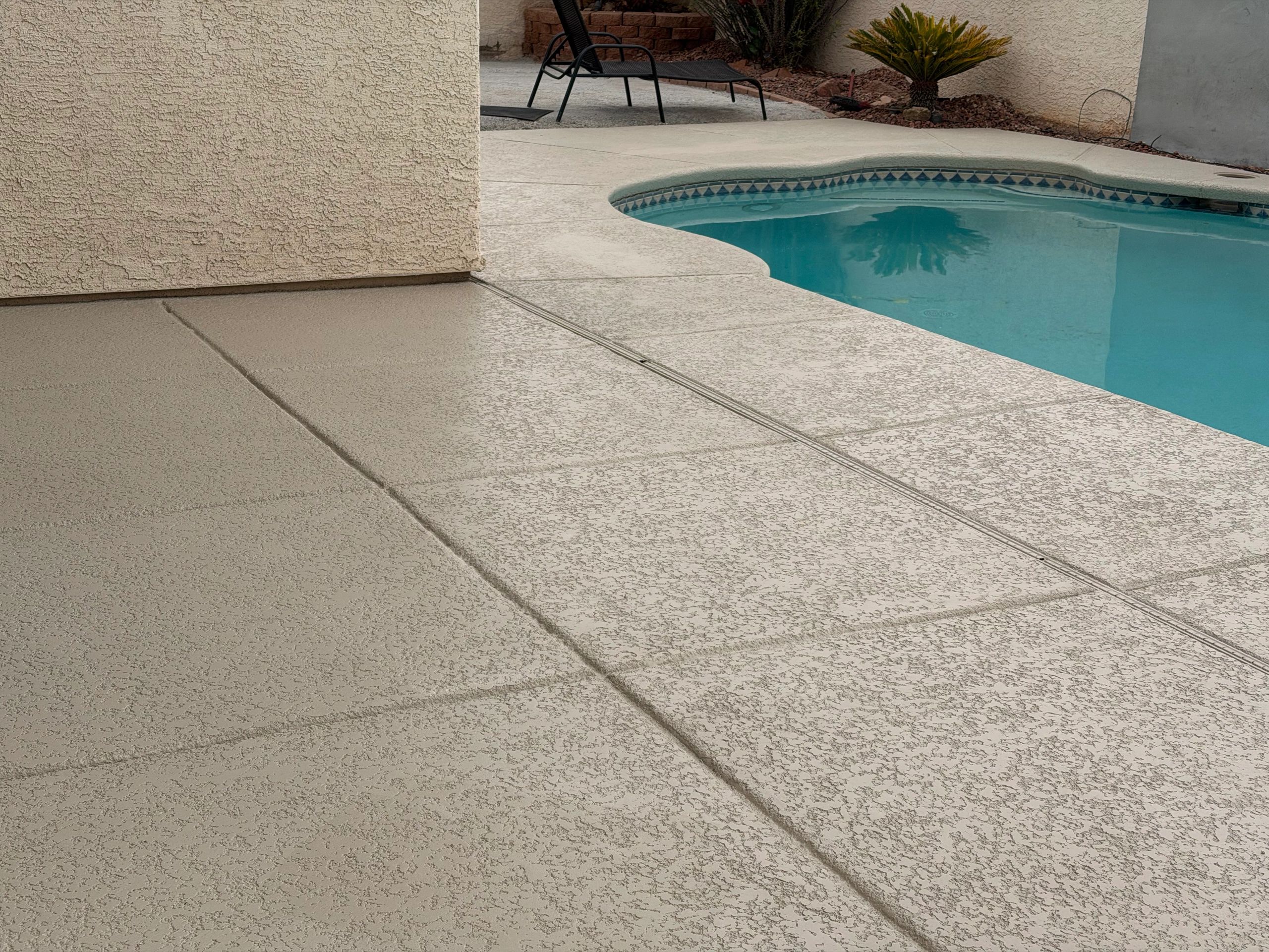 Pool deck coating and sealing 