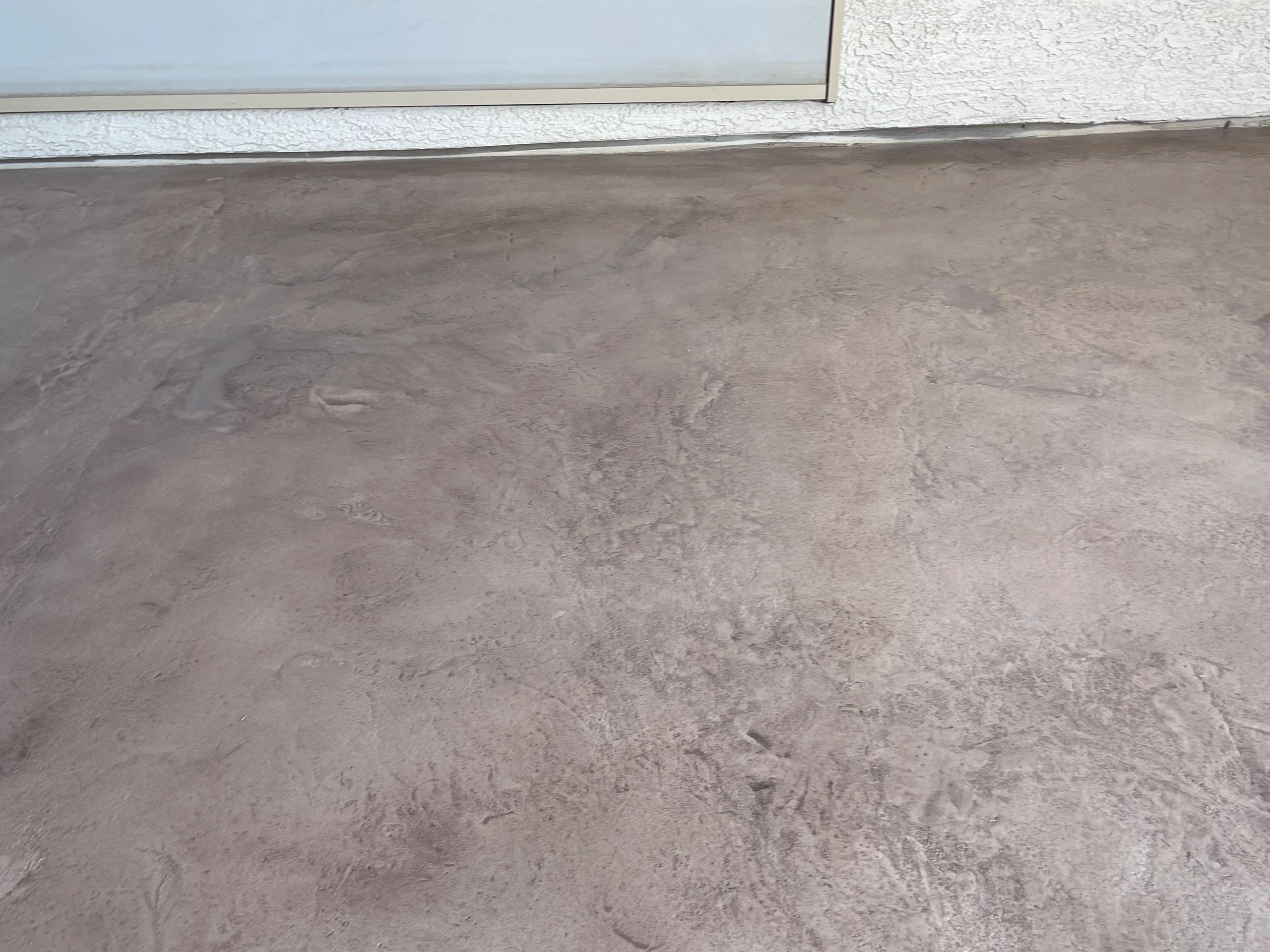 Concrete staining and sealing 