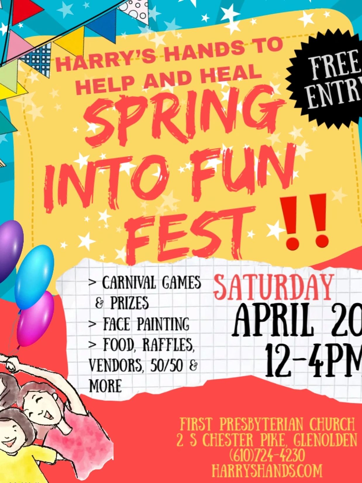 What to expect
~CARNIVAL GAMES  & PRIZES
     ~  FACE PAINTING (FREE)
     ~﻿FOOD, RAFFLES, VENDORS,