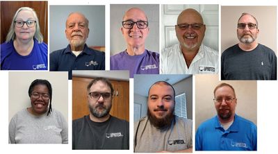 Group photos of our entire team - Shantel, Ray, Matt, Rod, Mike, Mya, Brian, Milton and Nick