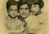 Mother, with Lancy (L) and Sylvia (R)