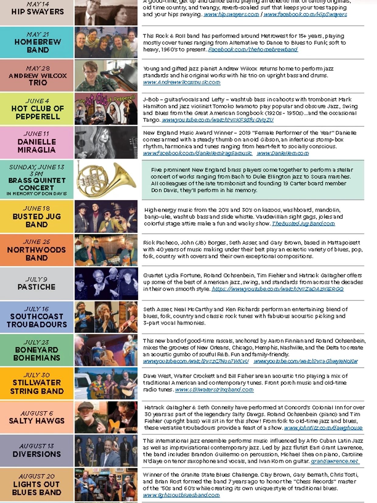 21 Outdoor Summer Music