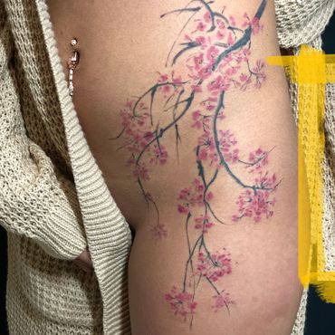 Elegant ideas  and Dainty tattoos for woman  - Best watercolor tattoos 