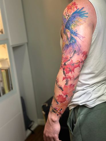 Best watercolor tattoos tampa bay, best watercolor tattoo artist tampa bay, best watercolor tattoos 