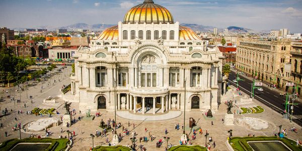 Luxury Mexico City museum Palacio de Bellas Artes
