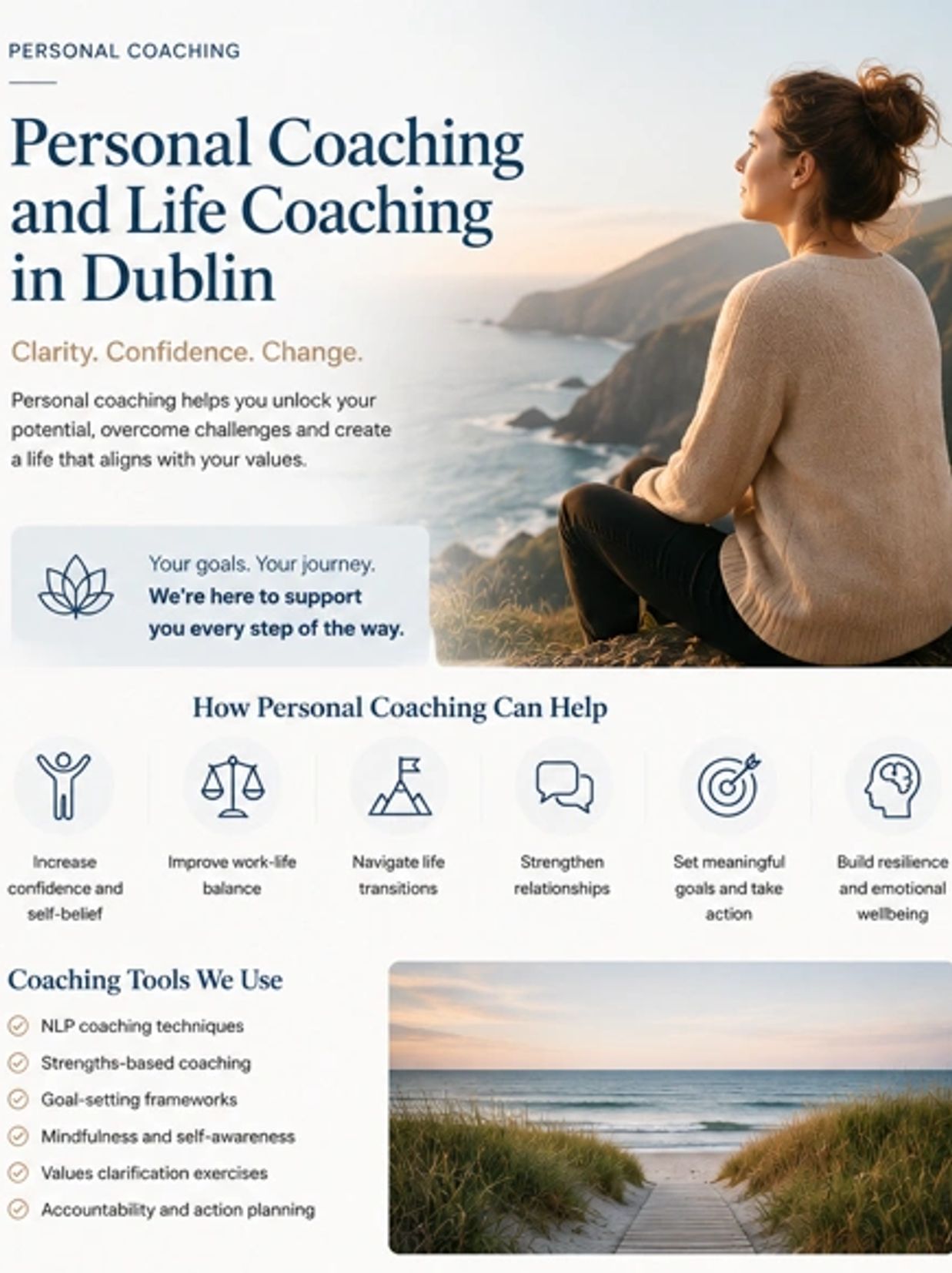 Personal coaching in Dublin helps unlock potential and overcome challenges.