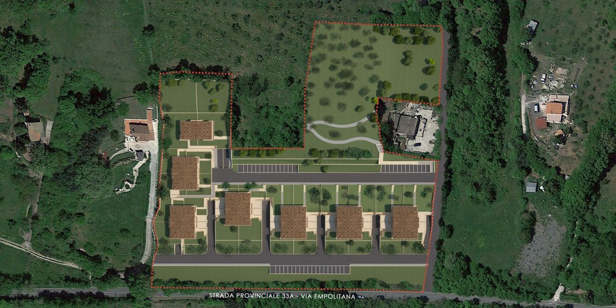 pianificazione urbanistica piano lottizzazione Castel Madama Roma paesaggio nuove edificazioni 