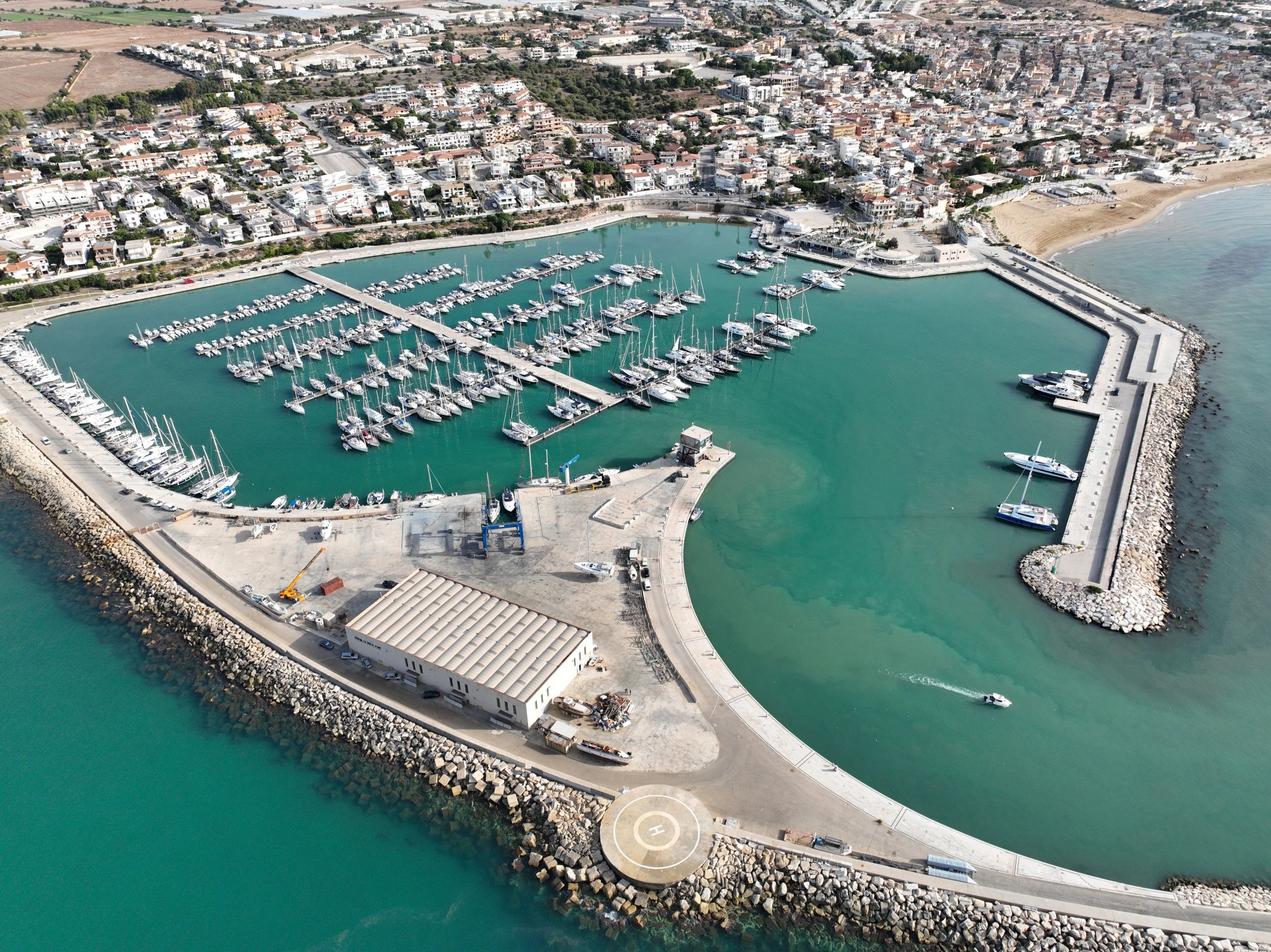 mediterranean yacht yard