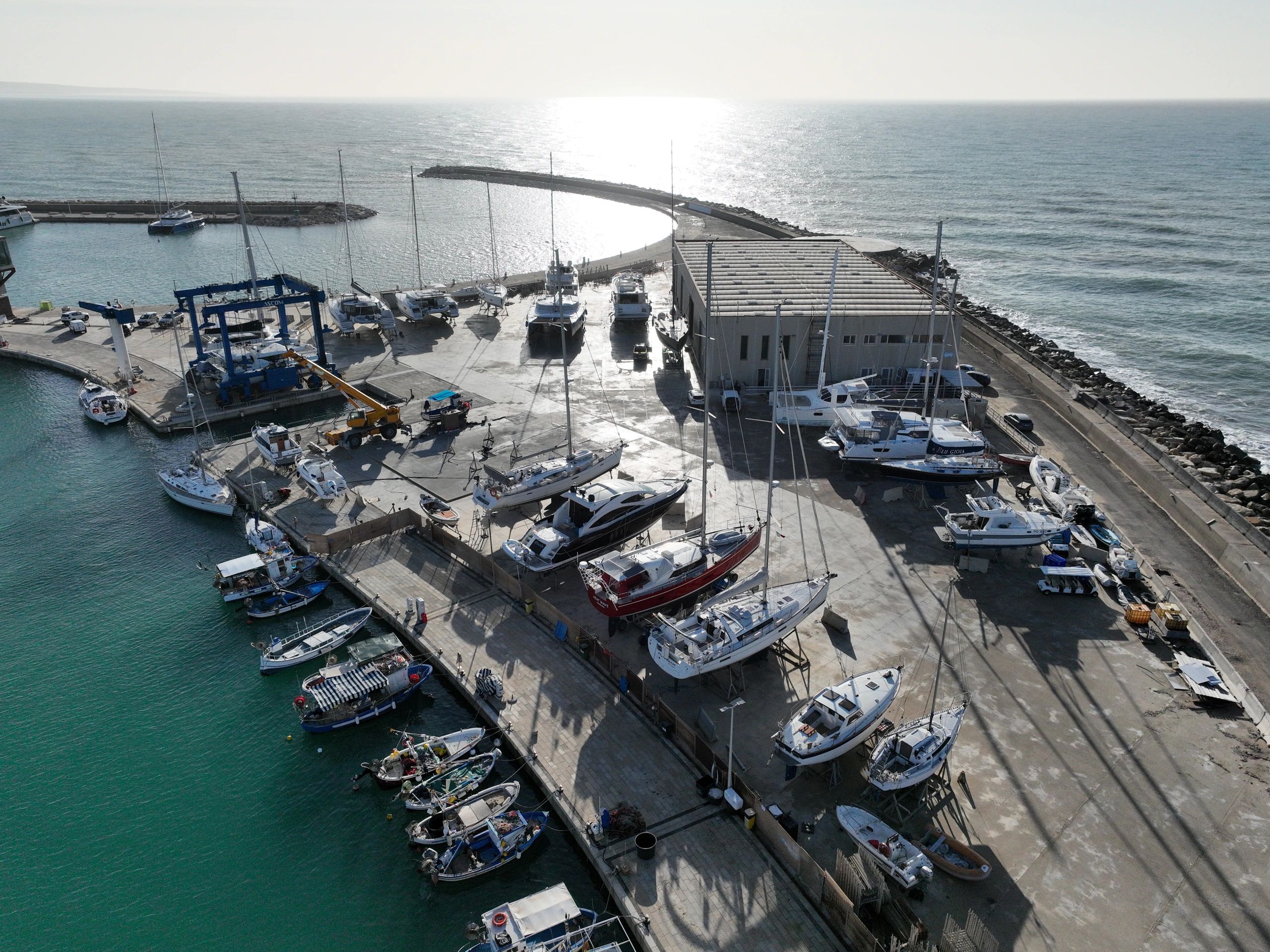 mediterranean yacht yard