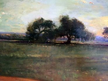 Louisiana live oak landscape oil painting William Carl Groh III
Linden Farm Jeanerette Louisiana