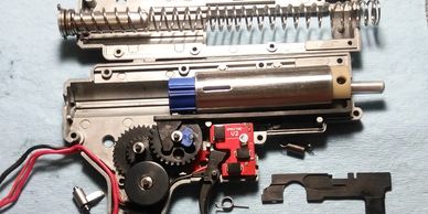 airsoft-airsoft gearbox-airsoft repairs-airsoft tech-v2 gearbox-spectre-shs
