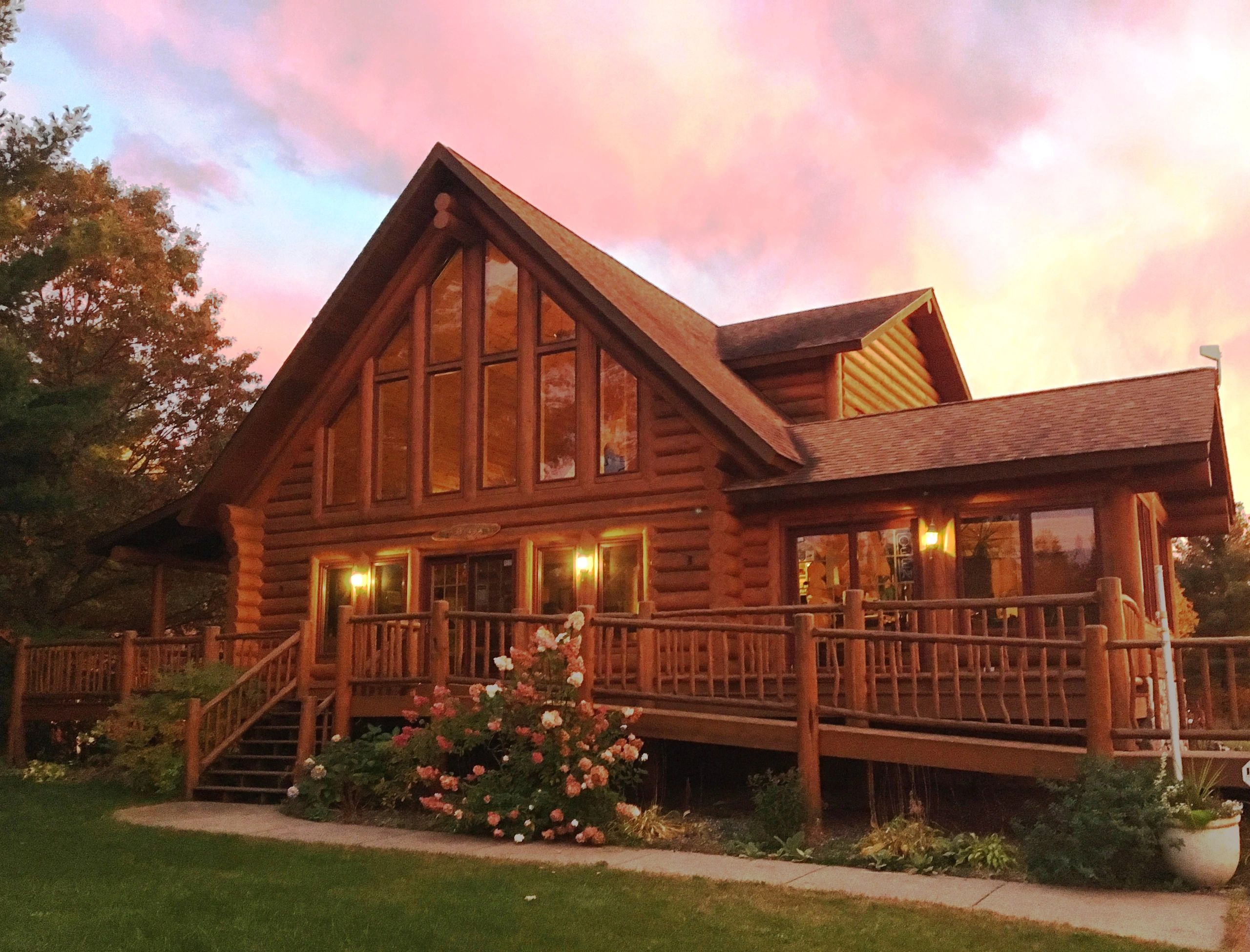 mobile log cabin homes for sale used