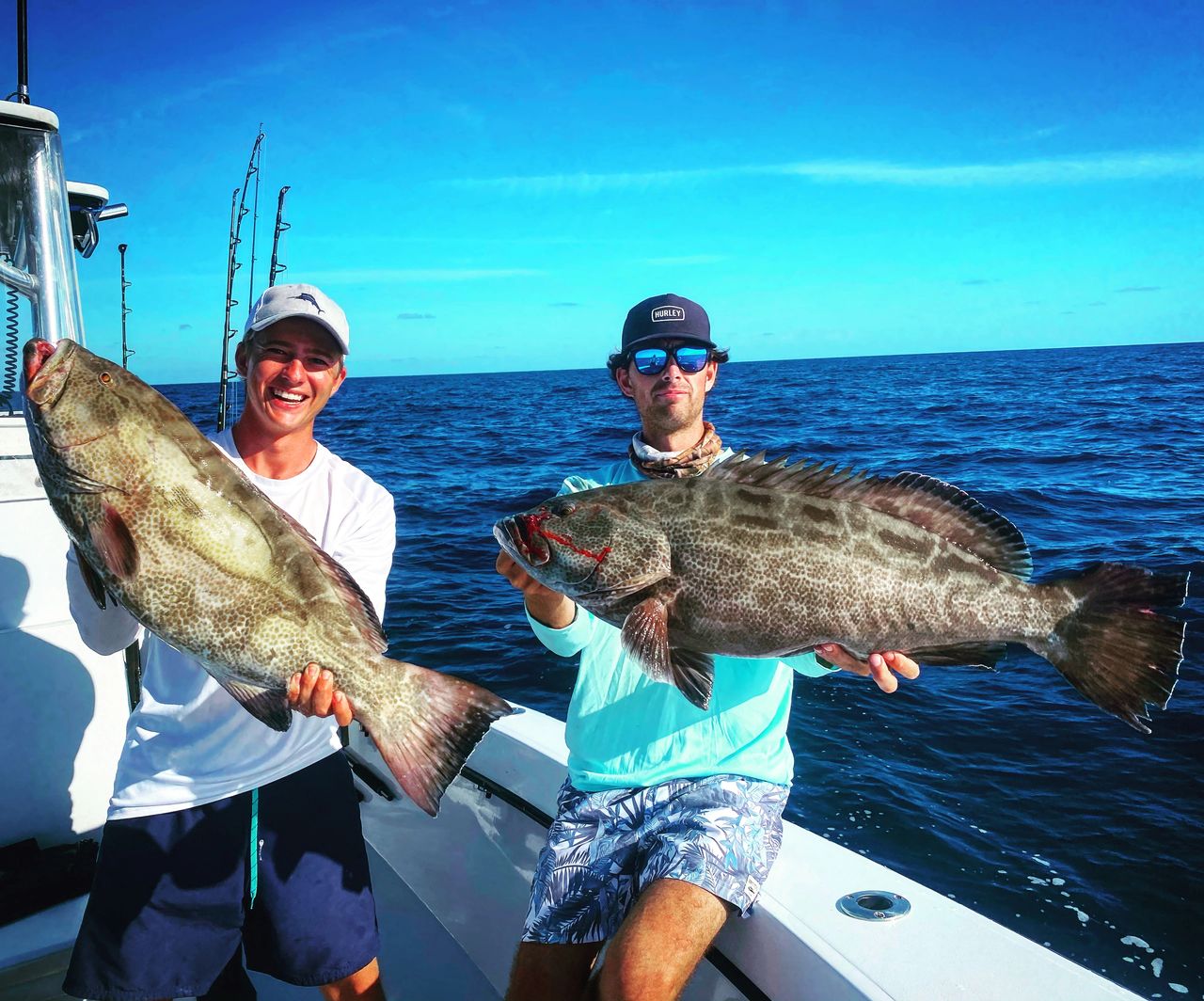 Wreck Fishing for Grouper in Florida