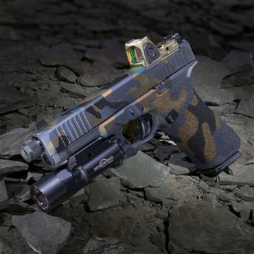 Camo Cerakote With Rock Grip