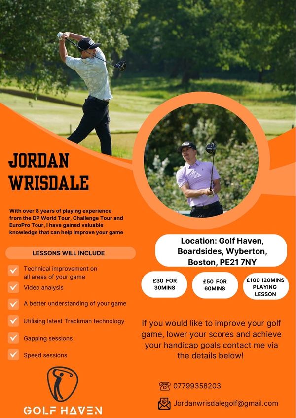 Jordan Wrisdale lesson Poster