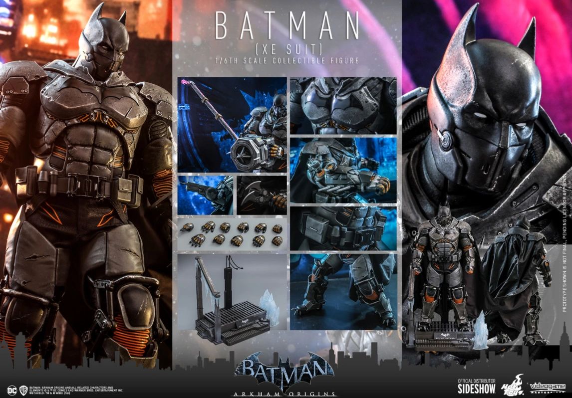 Batman (XE Suit) COLLECTOR EDITION 1:6 Scale Figure by Hot Toys Video Game  Masterpiece Series -