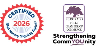 NNSA and El Dorado Hills Chamber logo's
