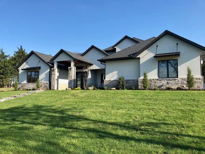 Large home designed and built by the Blevins & Co. team.