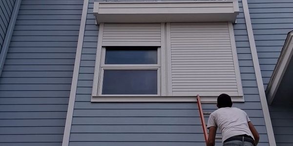 We service storm shutters in the Galveston County area. 