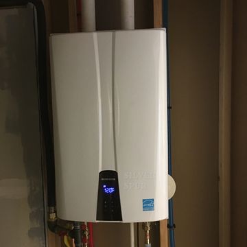 Tankless water heater installed in Cheyenne