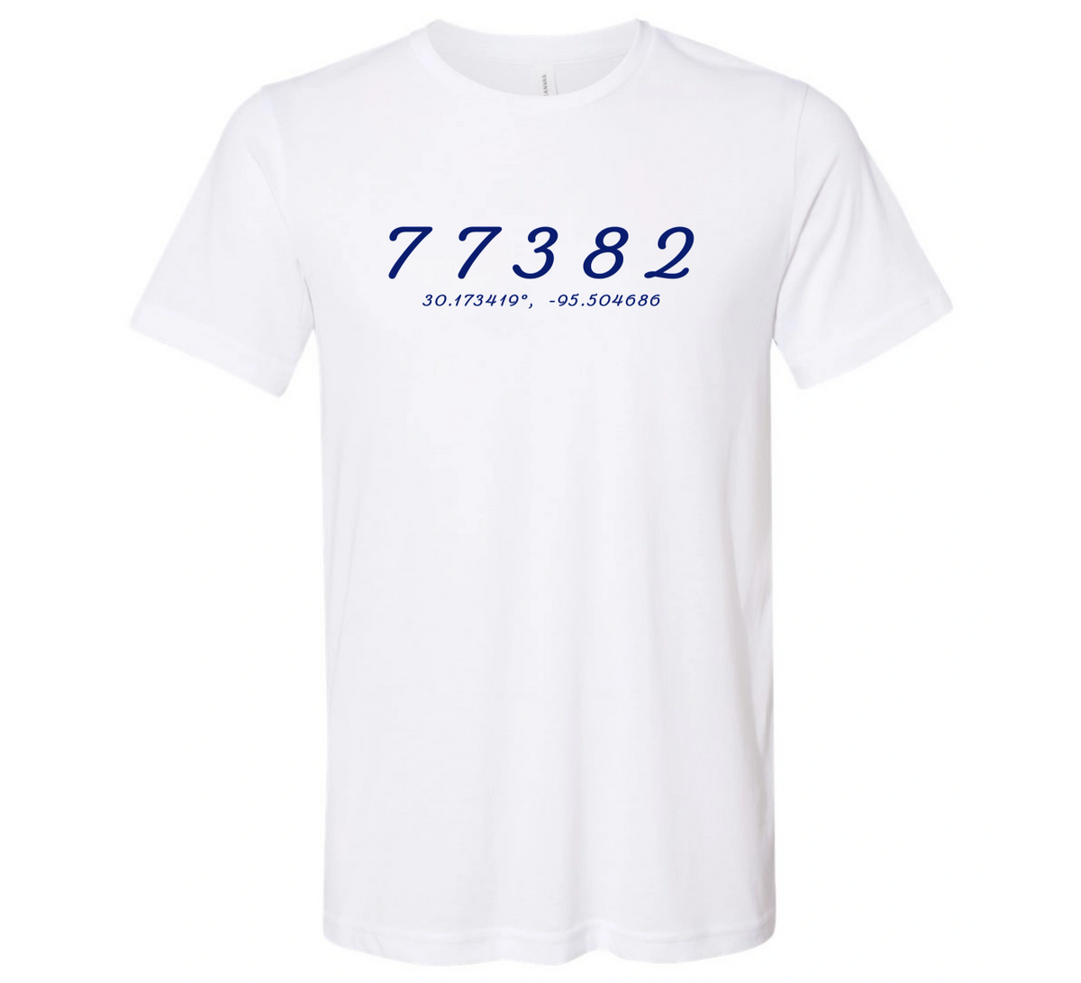 ZIP Codes of the Woodlands Tee