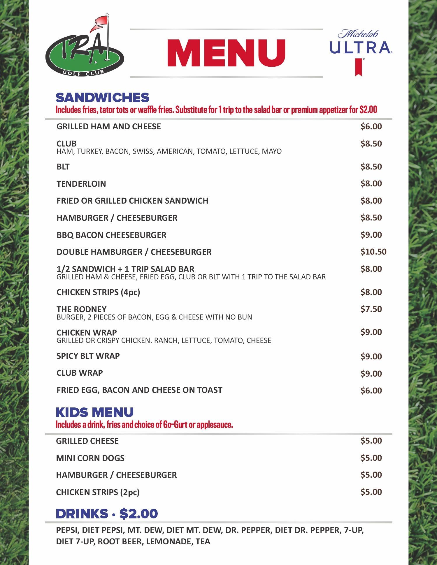 Posen Rec Menu - umorvju