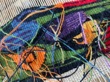 This is the tapestry I am currently working on ...
