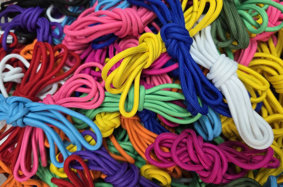 100 Strings, Assorted Colors, 65" length