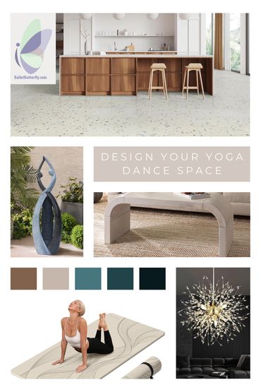 Get inspired. Set up your yoga dance space with these elegant hand selected items.