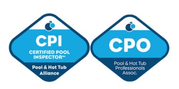 Certified pool professionals providing expert pool maintenance and inspections