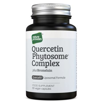 Quercetin Phytosome® Complex (1,300mg) + Bromelain - 60 caps