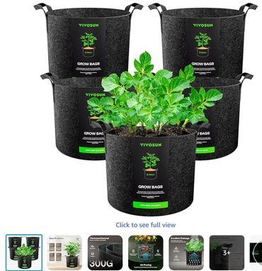 10 Gallon Garden Grow Bags