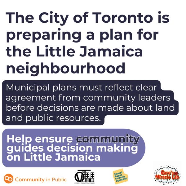 Toronto plans community-guided development for Little Jamaica.