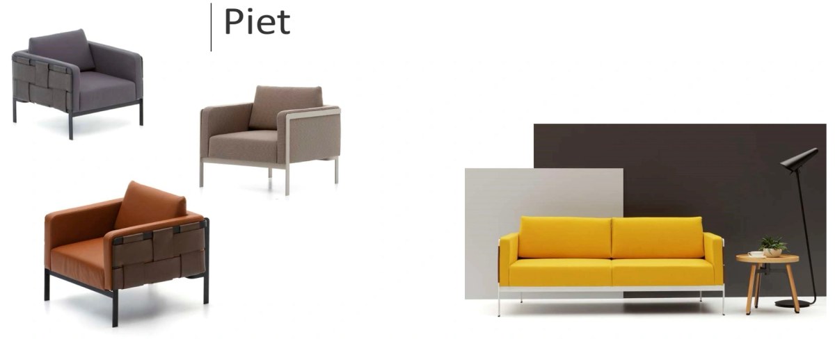 Office sofa and lounge furniture collection.