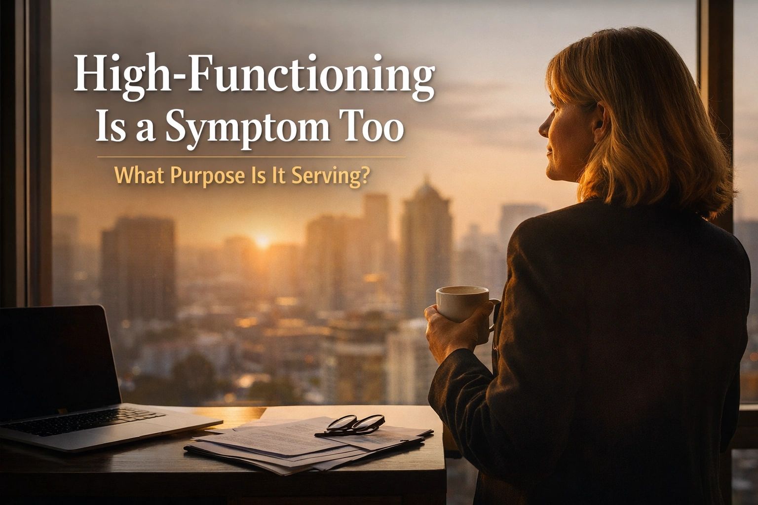 High-Functioning Is a Symptom Too - What Purpose Is It Serving?