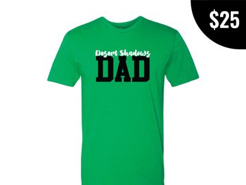 Green Desert Shadows Dad shirt