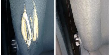 Fabric seat repair