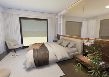 "Mogan Life Sitesi'nde göl manzaralı 6+2 villa - modern ve şık tasarım"