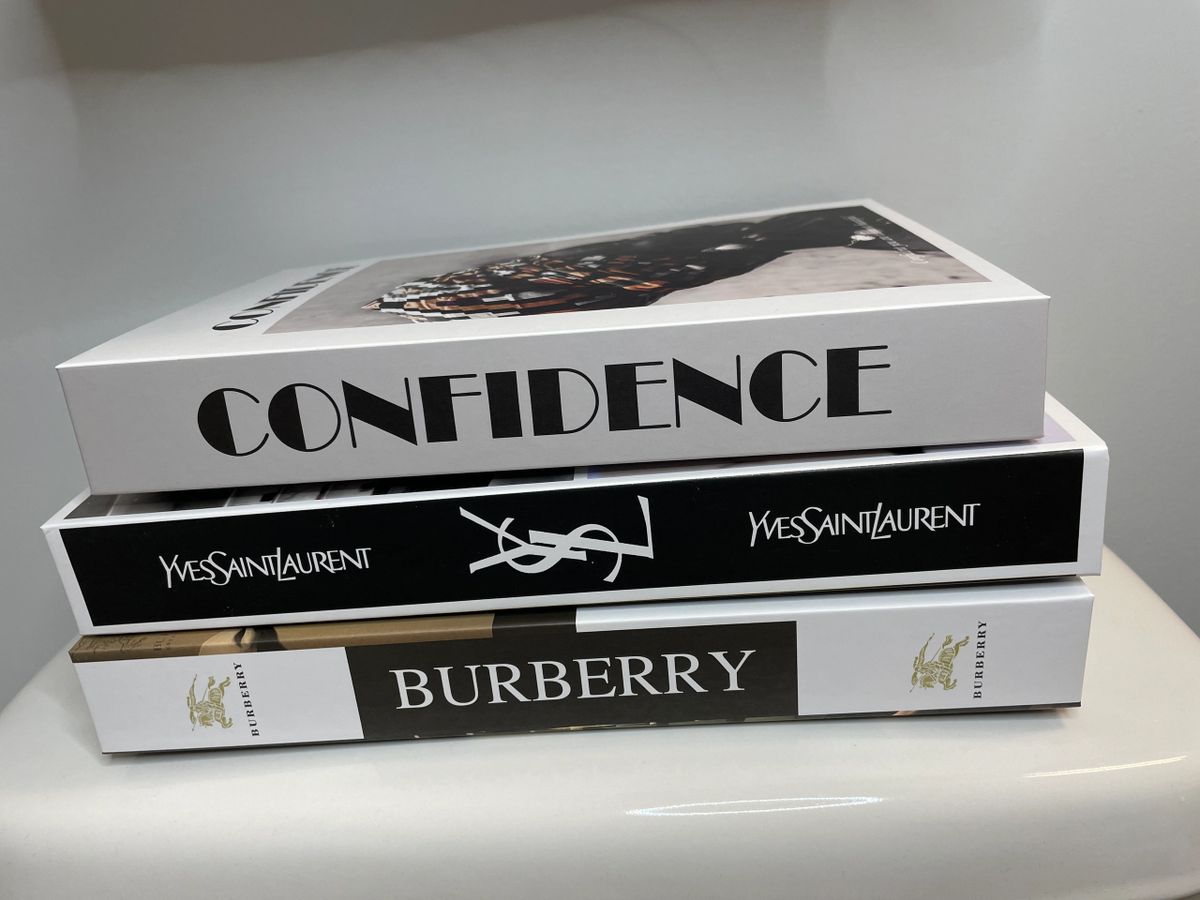 Confidence Faux Coffee Table Book