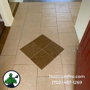 Tile Floor cleaning 